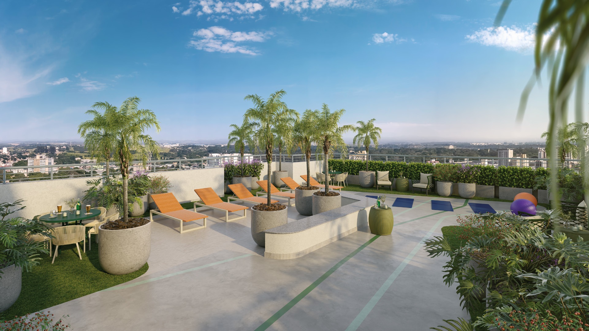 Rooftop gourmet